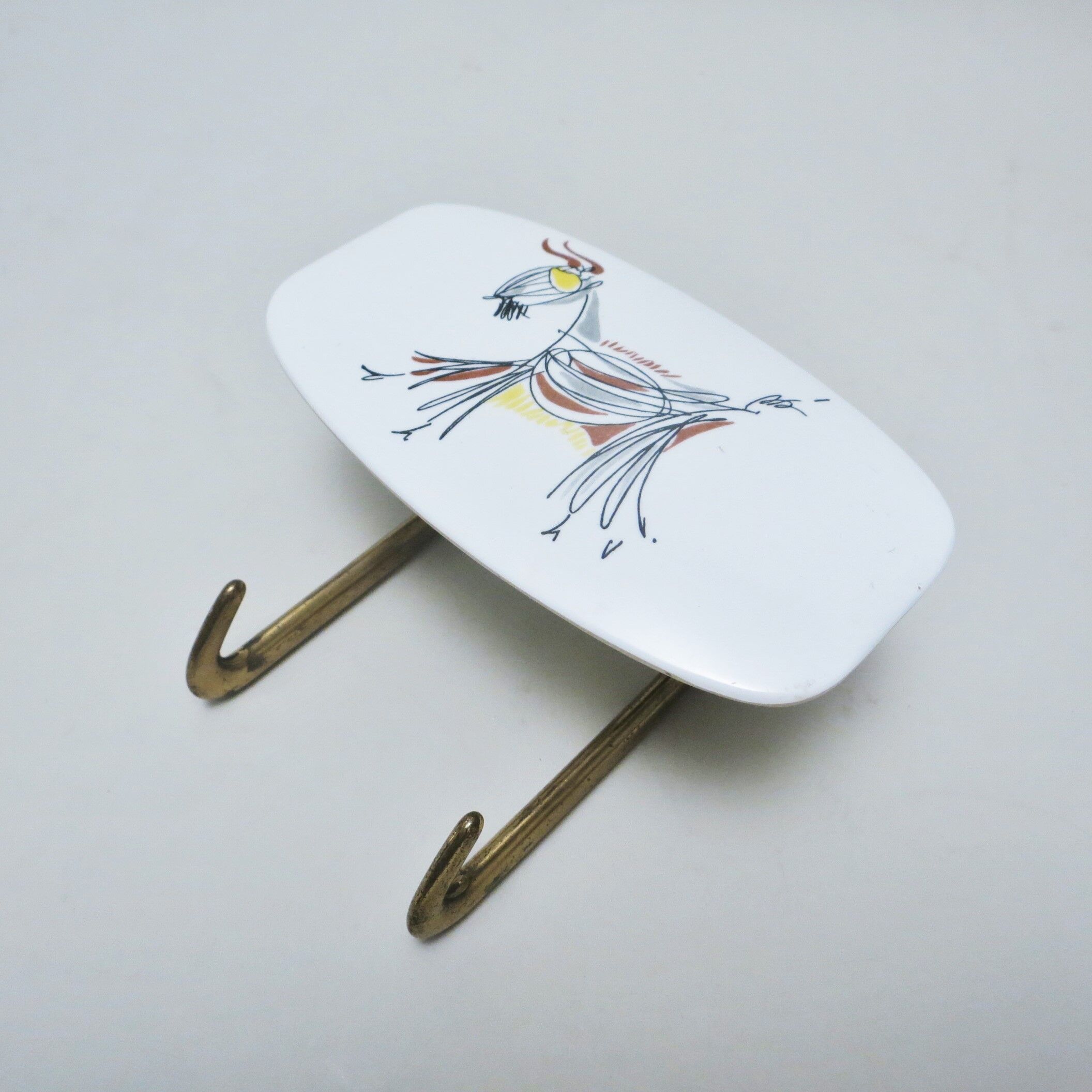 Brass double hook 60