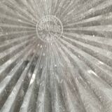 Round crystal bowl from Saint-Louis