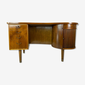 Desk in rosewood designed by Kai Kristiansen from the 1960s