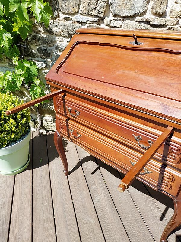 Meuble secrétaire en bois