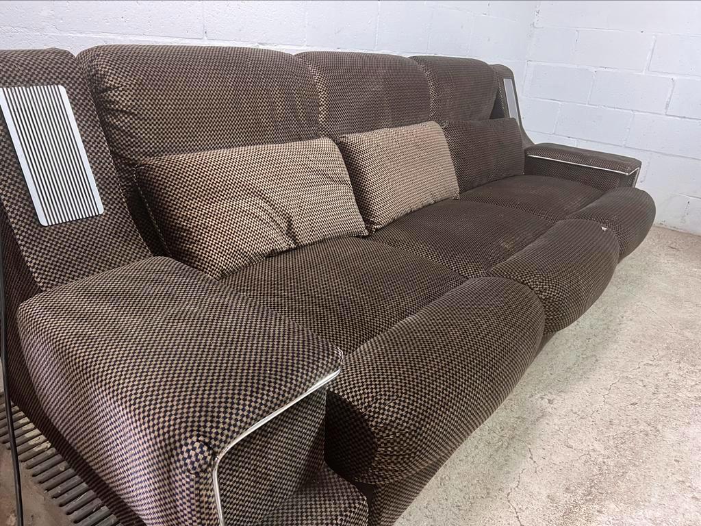 Vintage XL seventies sofa
