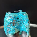 Small ceramic milk jug Cyclope Emaux des Glaciers