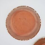 Set of 5 ceramic bowls with character motifs from Romania