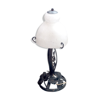Daum art deco lamp