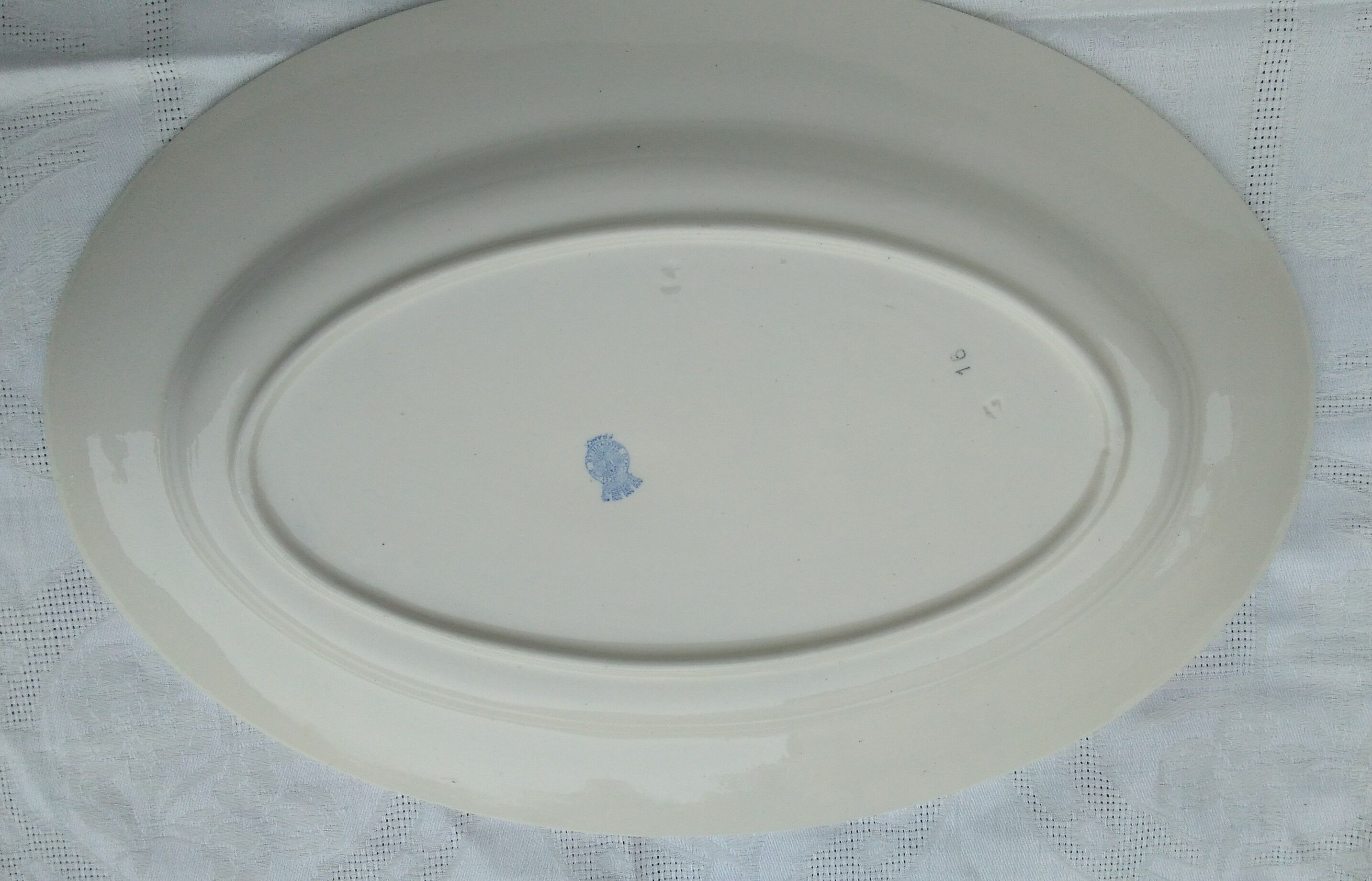 Big Badonviller Oval Plate