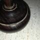 Ancient coral dated 1922 wood turned cabinet of curiosities