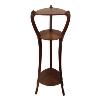 Art Nouveau Seal In Mahogany Attributed To Majorelle