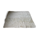 Peau de chèvre blanche vintage 132 X 120 cm