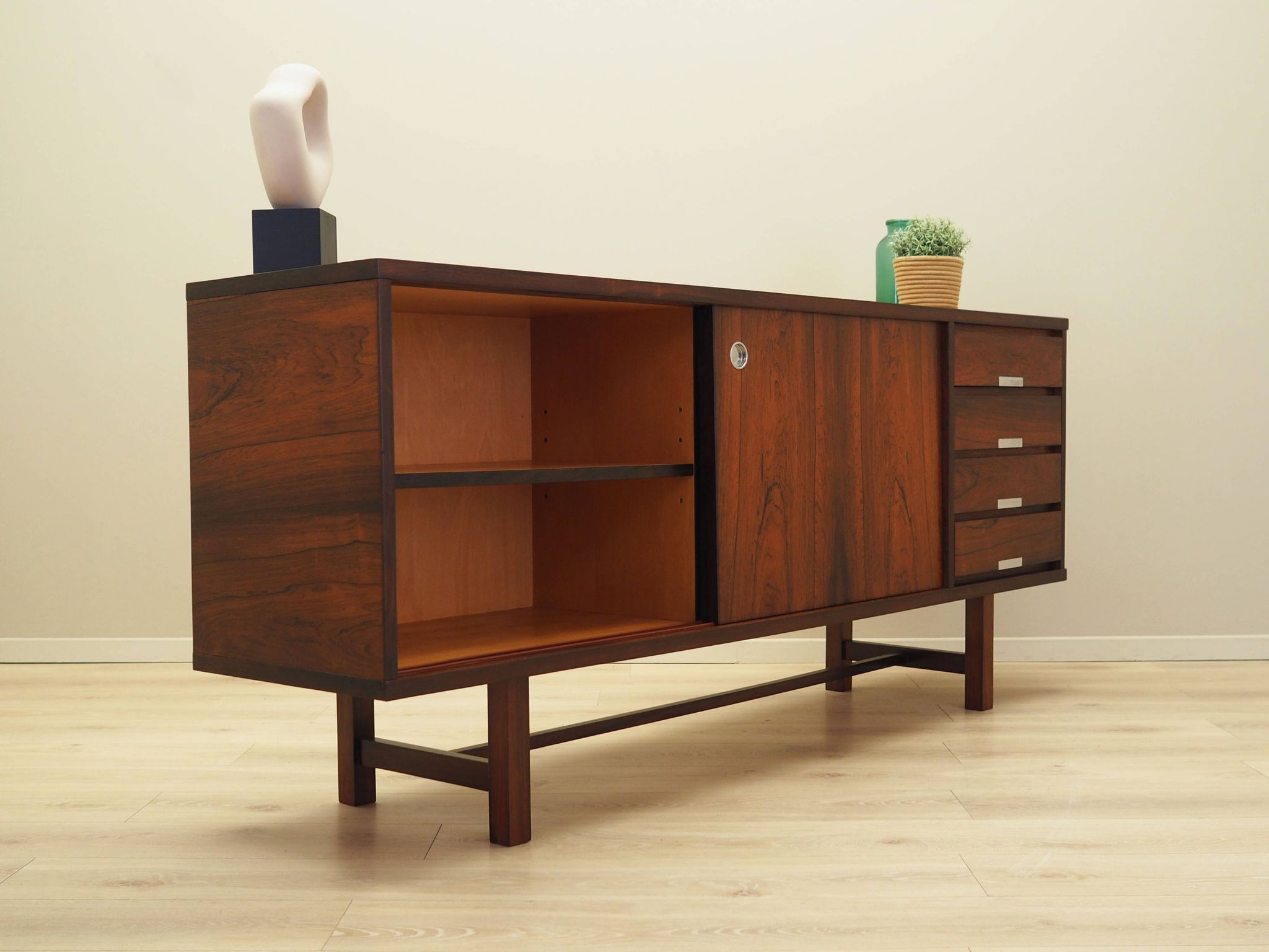 Rosewood sideboard, Danish design, 1970s, production: Denmark