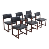 Set of 6 'A3' chairs by Alfred Hendrickx for Belform, 1960s