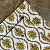 2 serviettes de table en coton imprimé - motif "Sévigné"