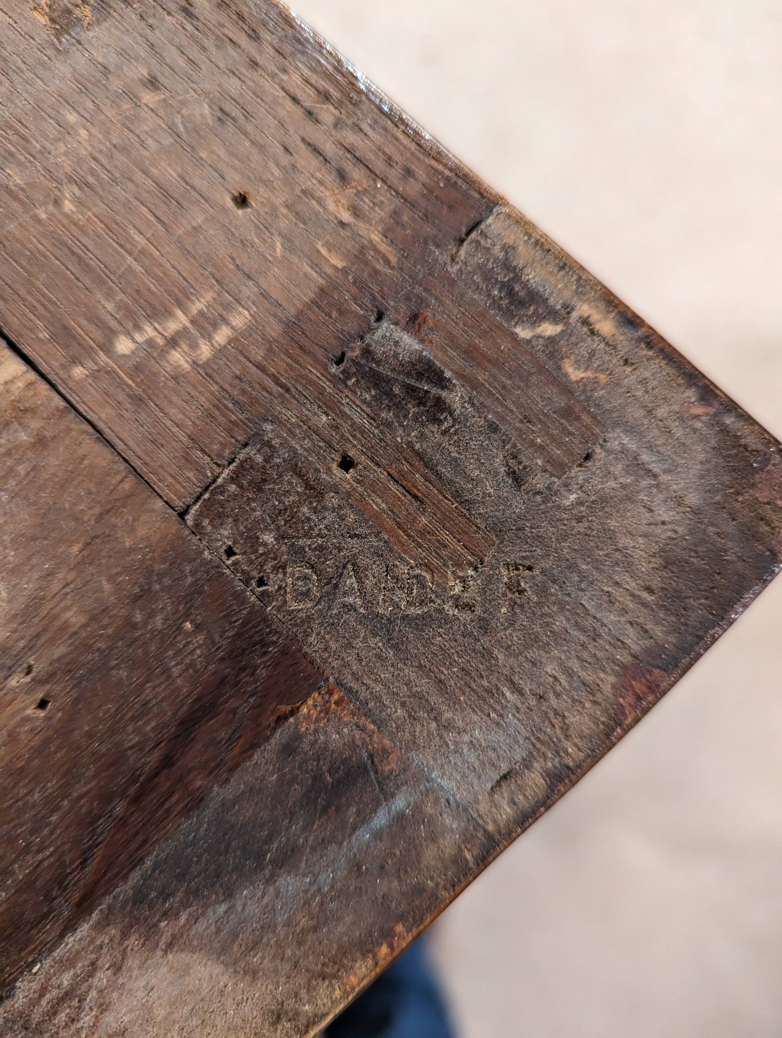 Louis XV chest of drawers stamped F.Daide