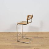 Chrome-Plated Bar Stools Typ Cesca, Italy, 1970s