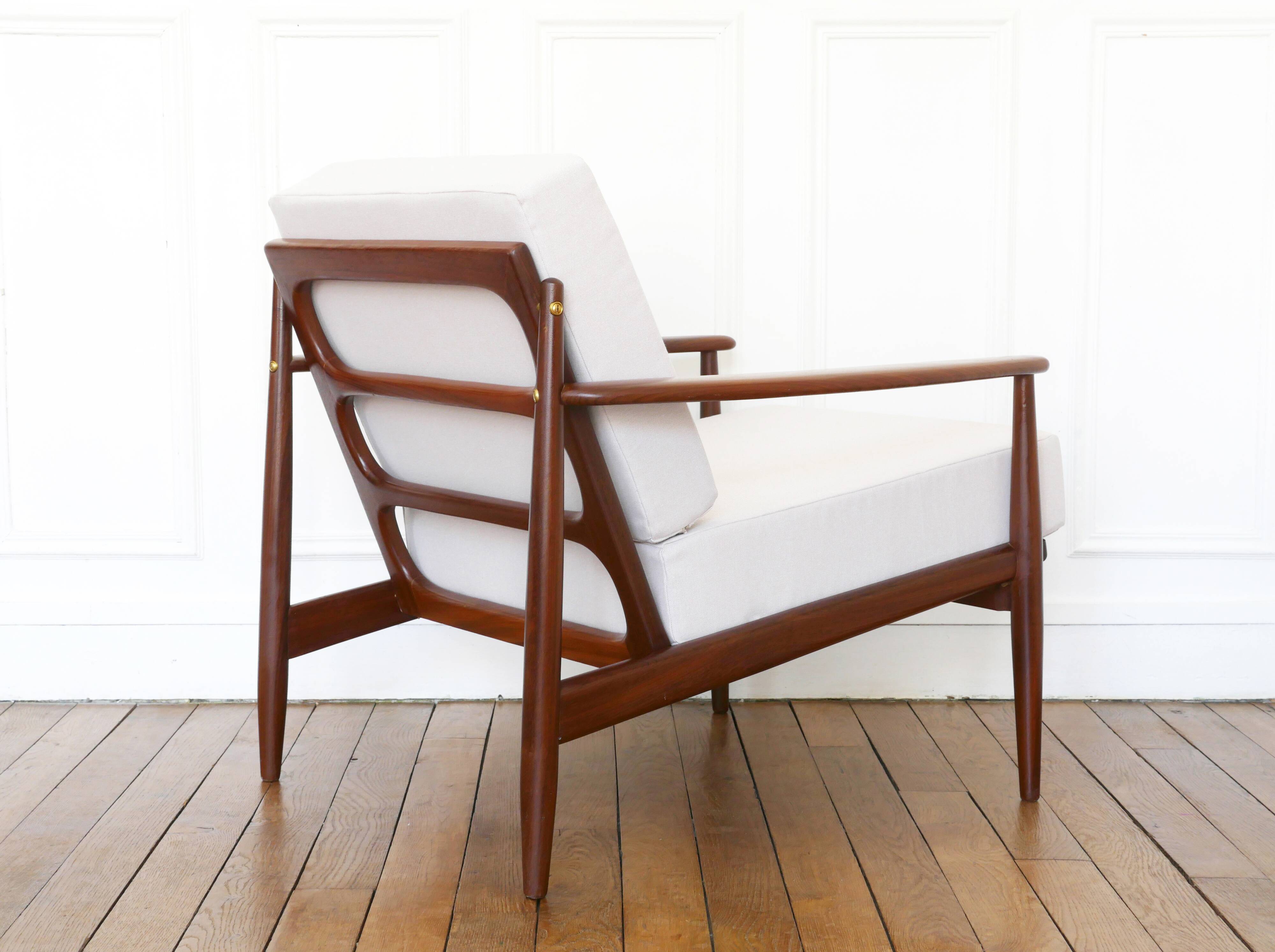 Grete jalk armchair - fabric, foam & straps: new