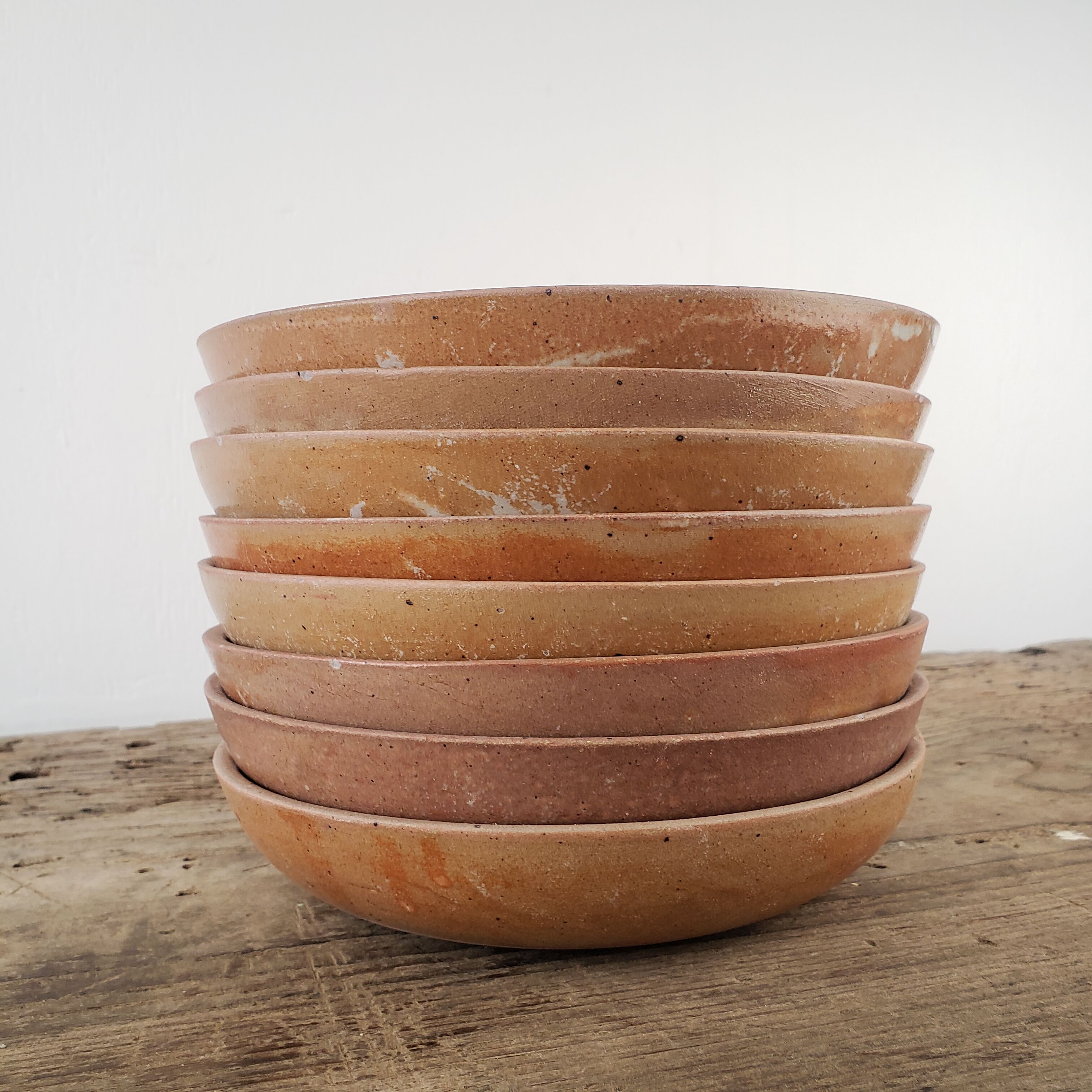 Hollow plates in sandstone x8