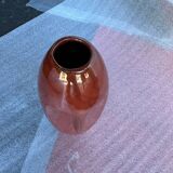 Red designer vase