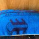 Vintage Turkish Wool Dragon Pillow, Kilim Lumbar Cushion Cover