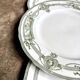 6 earthenware dessert plates from St Amand and Hamage, "Medallion" service
