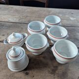 Auteuil porcelain service from Jacques Lobjoy's Bistro