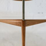 Mirror by Uno and Osten Kristiansson edition Luxus Sweden circa 1960 49x52cm
