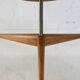 Mirror by Uno and Osten Kristiansson edition Luxus Sweden circa 1960 49x52cm
