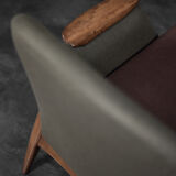 Vintage Mid-Century Modernist Living Room Set Pallas by Svante Skogh for Asko, 1950s, Set of 2