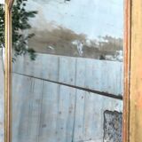 Golden rectangular mirror - 171x127cm