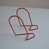 Pair of minimalist bookends from the 80s