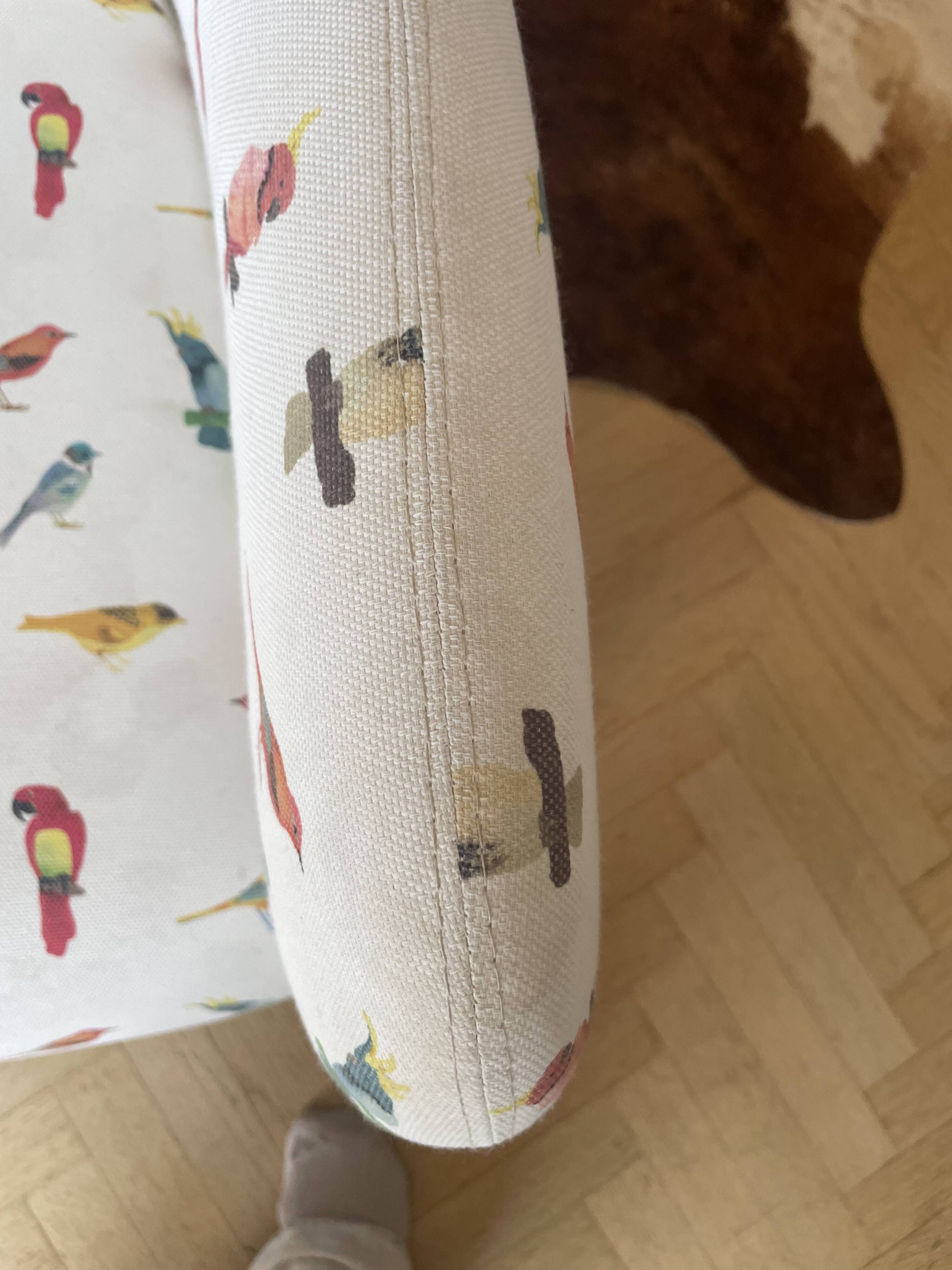 Habitat fabric armchair
