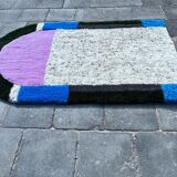 Tufted carpet made in France, 100% wool