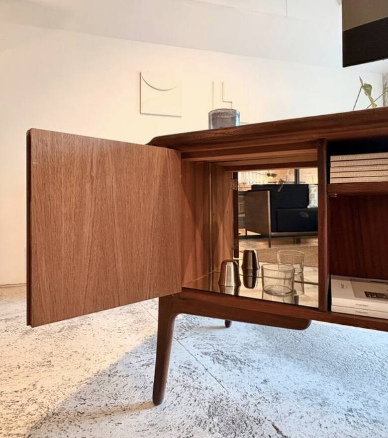 Teak desk Svend Åge Madsen edition HP Hansen - 1960