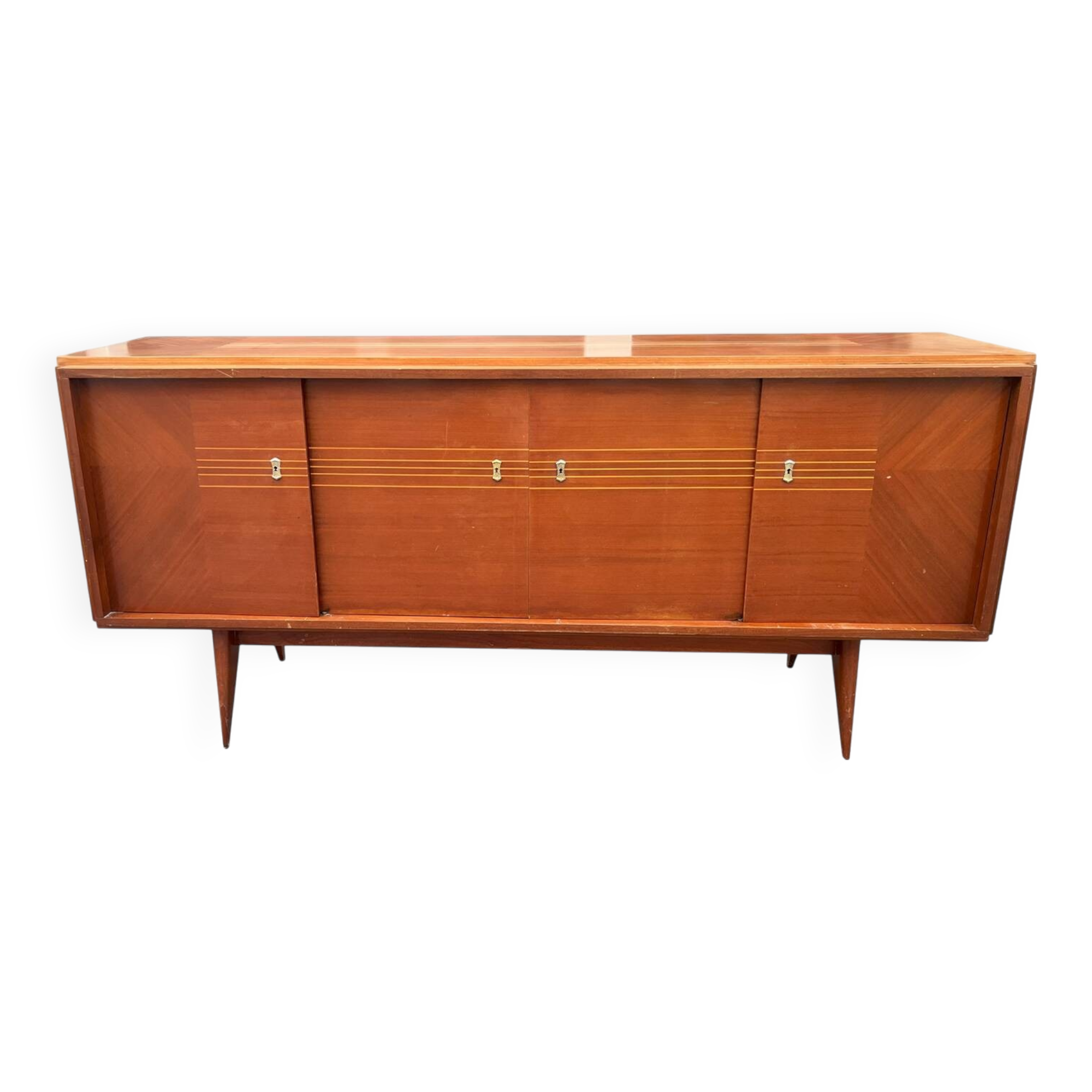 Large solid wood sideboard