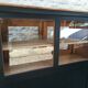 Trade furniture with drawers and sliding doors
