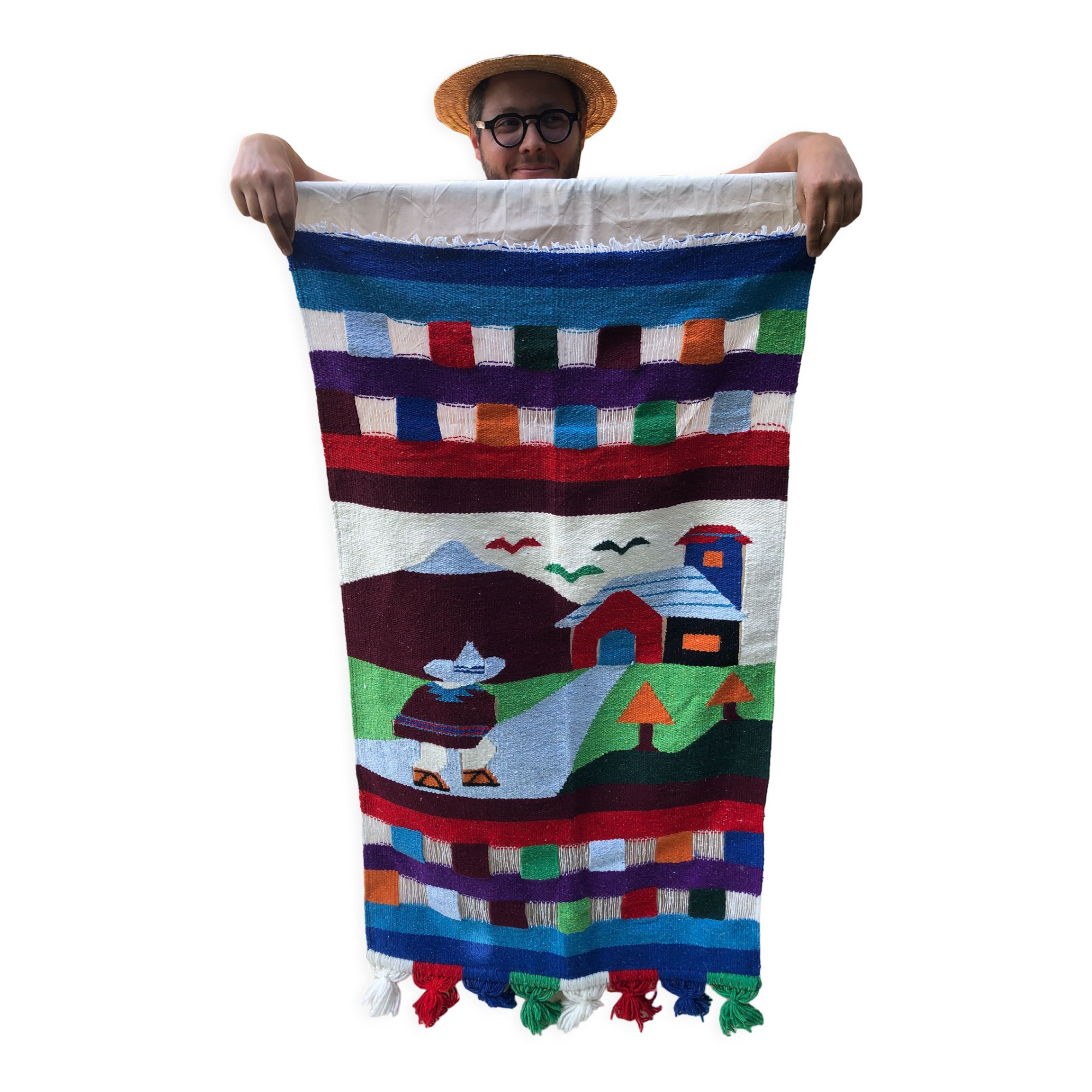 South American colored hanging 130x72.5