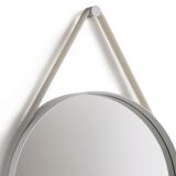 Strap HAY Round Mirror - anthracite - 70 cm