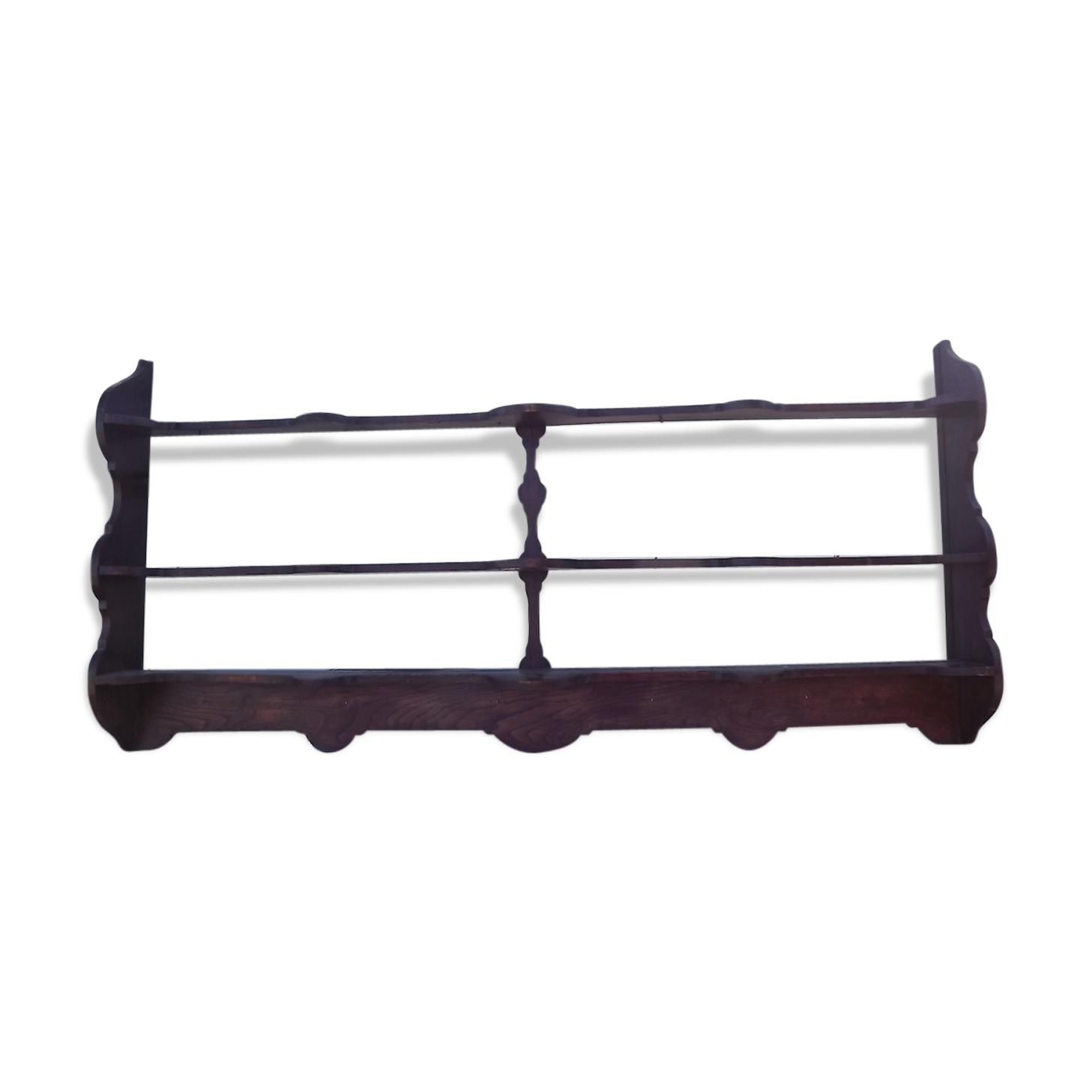 XIX wooden wall shelf