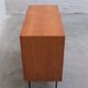 Pair of honey coloured cabinets by Alfred Hendrickx for Belform, 1950s