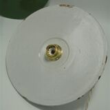 Trio of suspensions in enamelled sheet metal