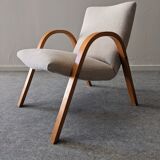 Pair of Bow Wood armchairs from the 50s/60s by Steiner