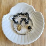 Vintage set of 4 shell-shaped bowls