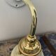 Set of two new electrified art deco wall lamps