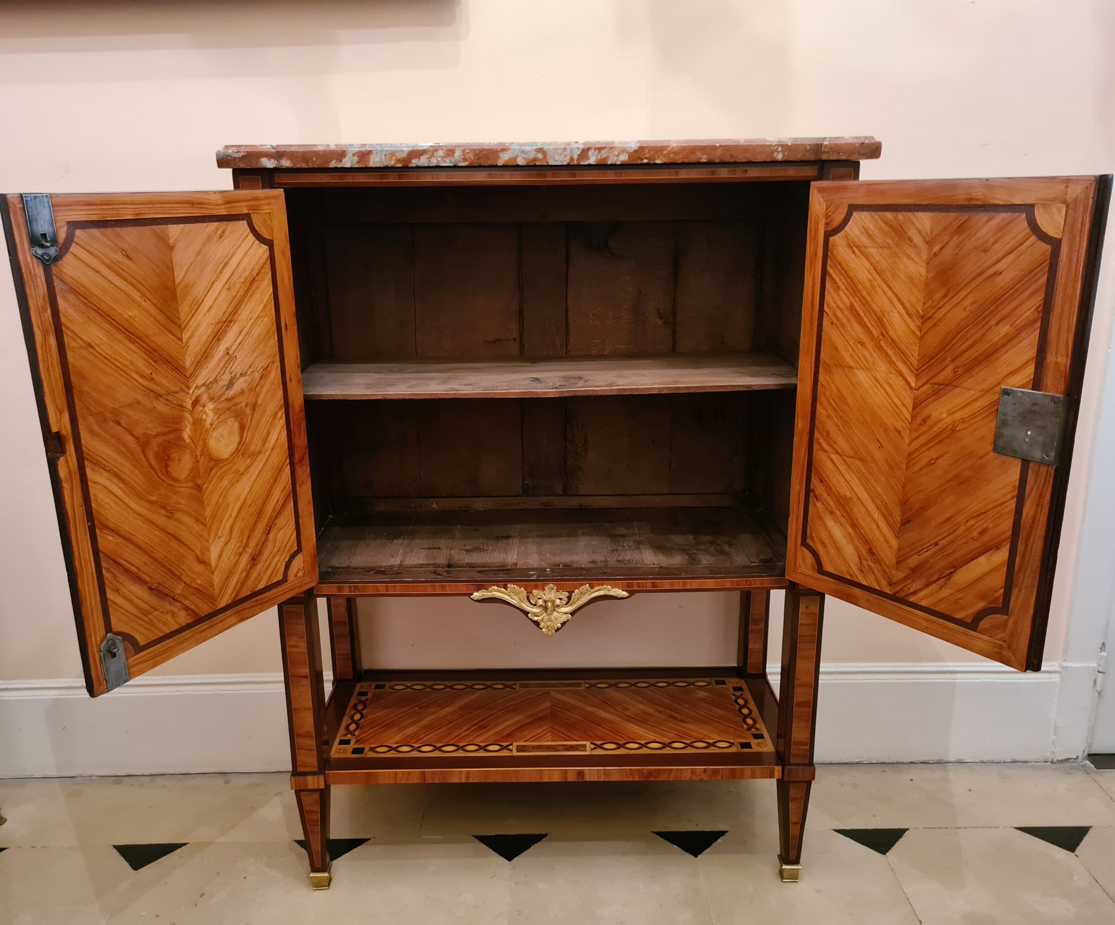Louis XVI style sideboard with doors