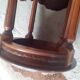 Wooden and cane serving trolley