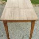 Table ferme chêne massif 80x185