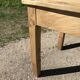 Renovated and enhanced old farm table 19th