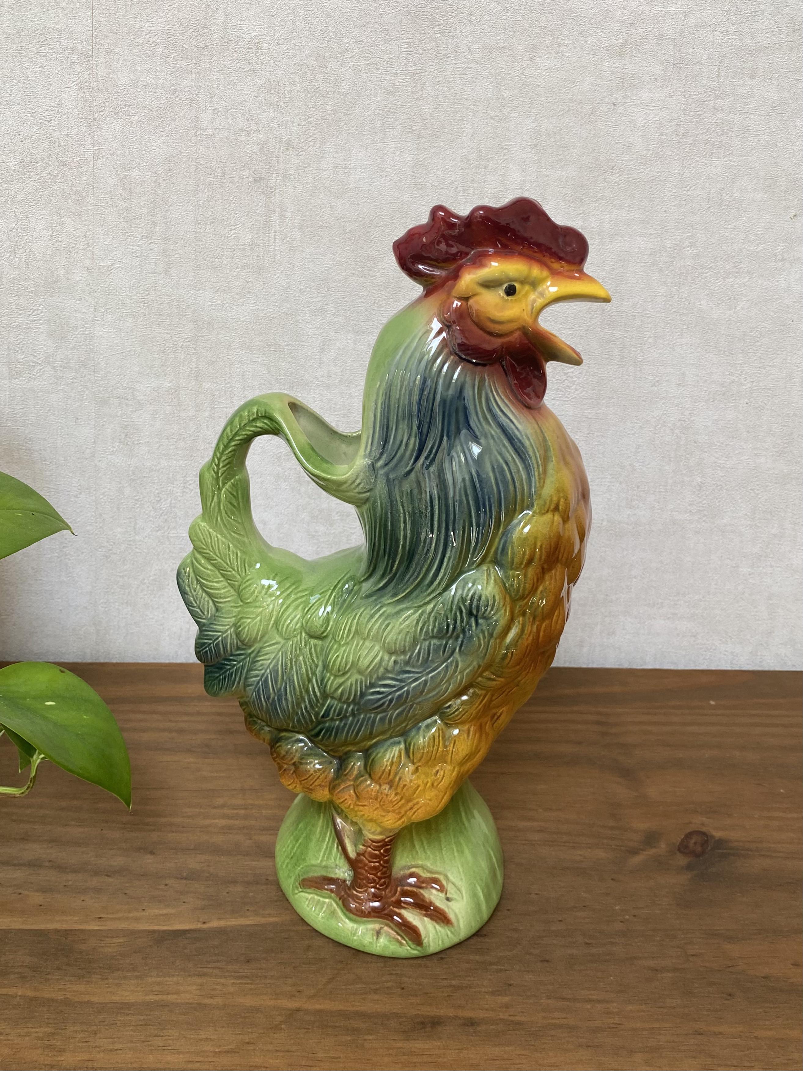 Rooster pitcher - saint clement
