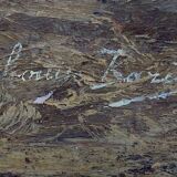 Oil on canvas still life bouquet of flowers 20th century by Louis Baril or Barit