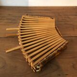 Table basket, folding, vintage