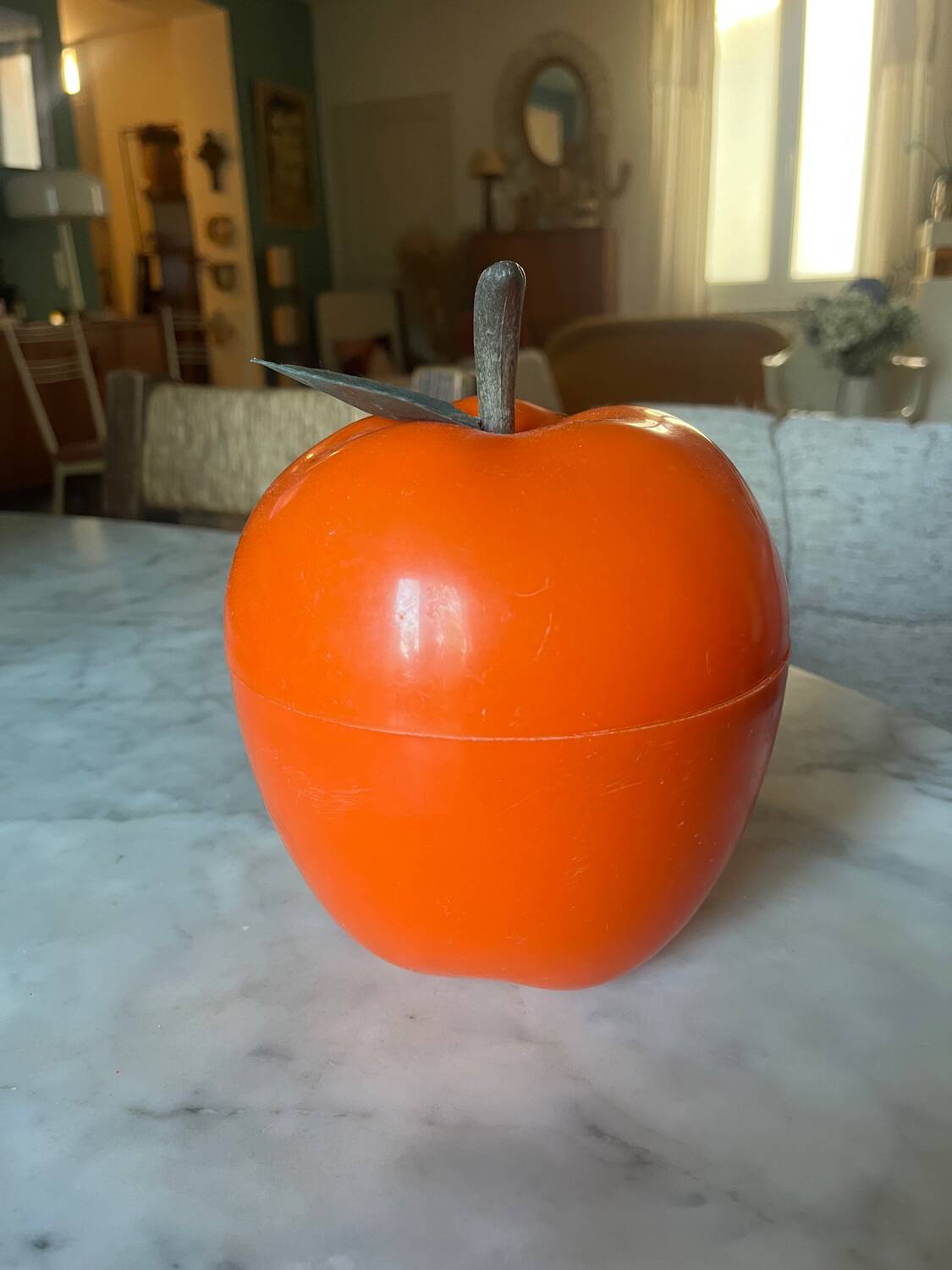 Seau à glace pomme vintage