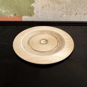 Set of birch wood plates by Eero Saarinen for Keuruu 60s